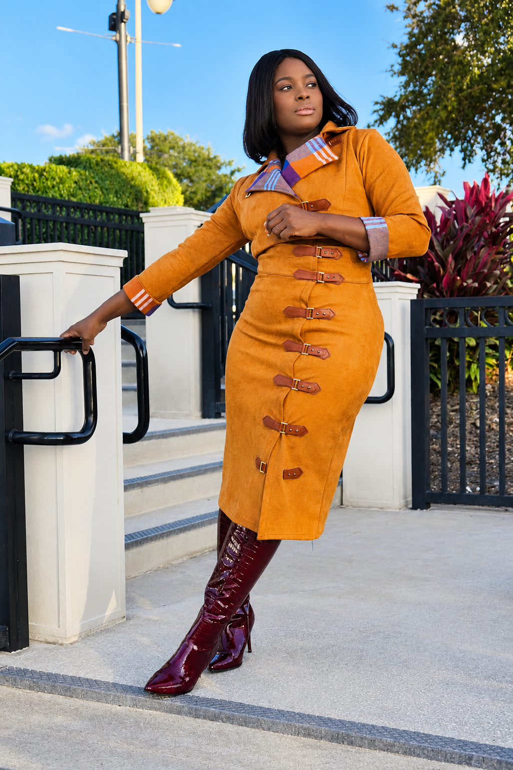 AUTUMN SET (Skirt Suit)