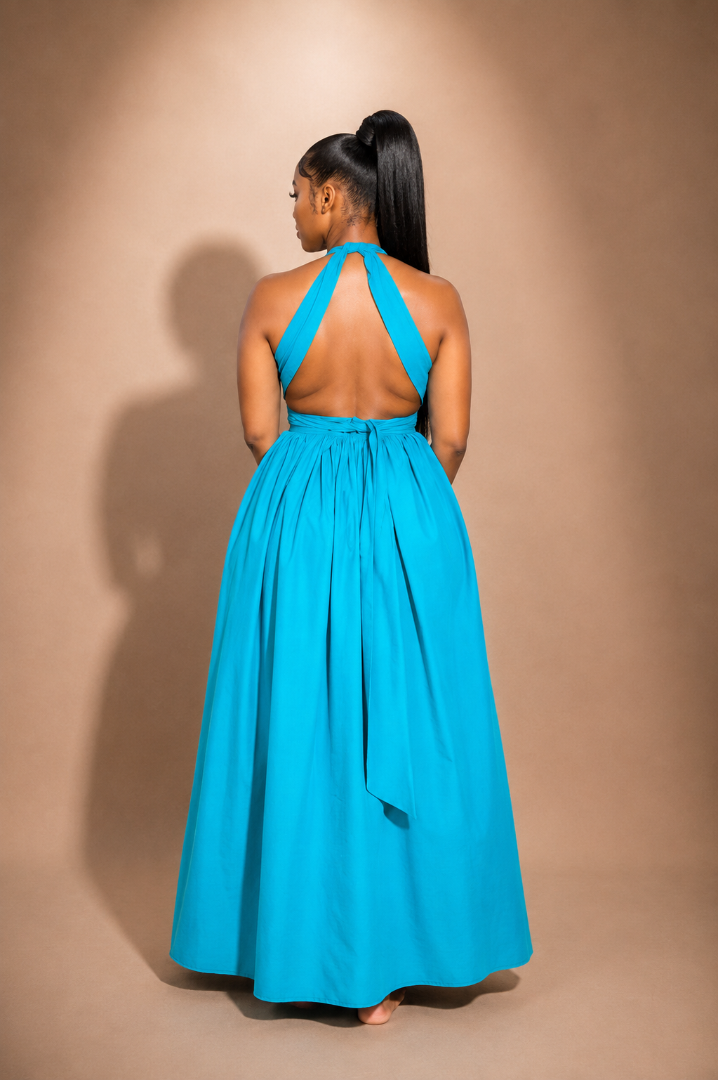 WRAP ME Infinity Maxi Dress | Elegant Multi-Way Dress with Pockets