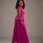 AVA-BELLE Color Block Midi Dress.