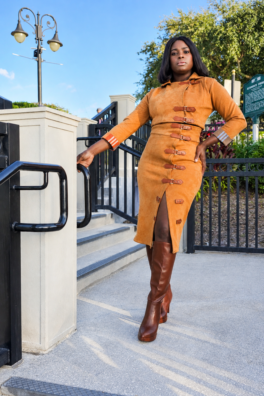 AUTUMN SET (Skirt Suit)